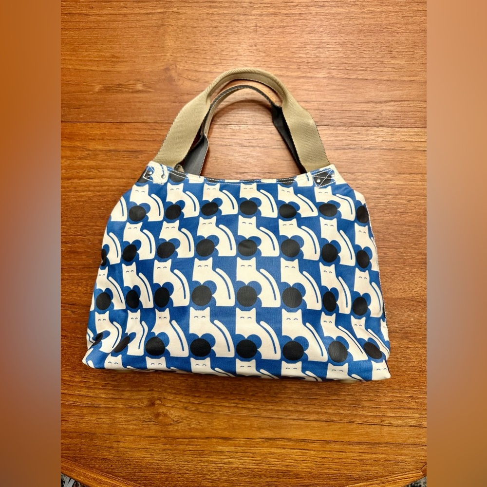Oral Kiely Cat Oilcloth Purse